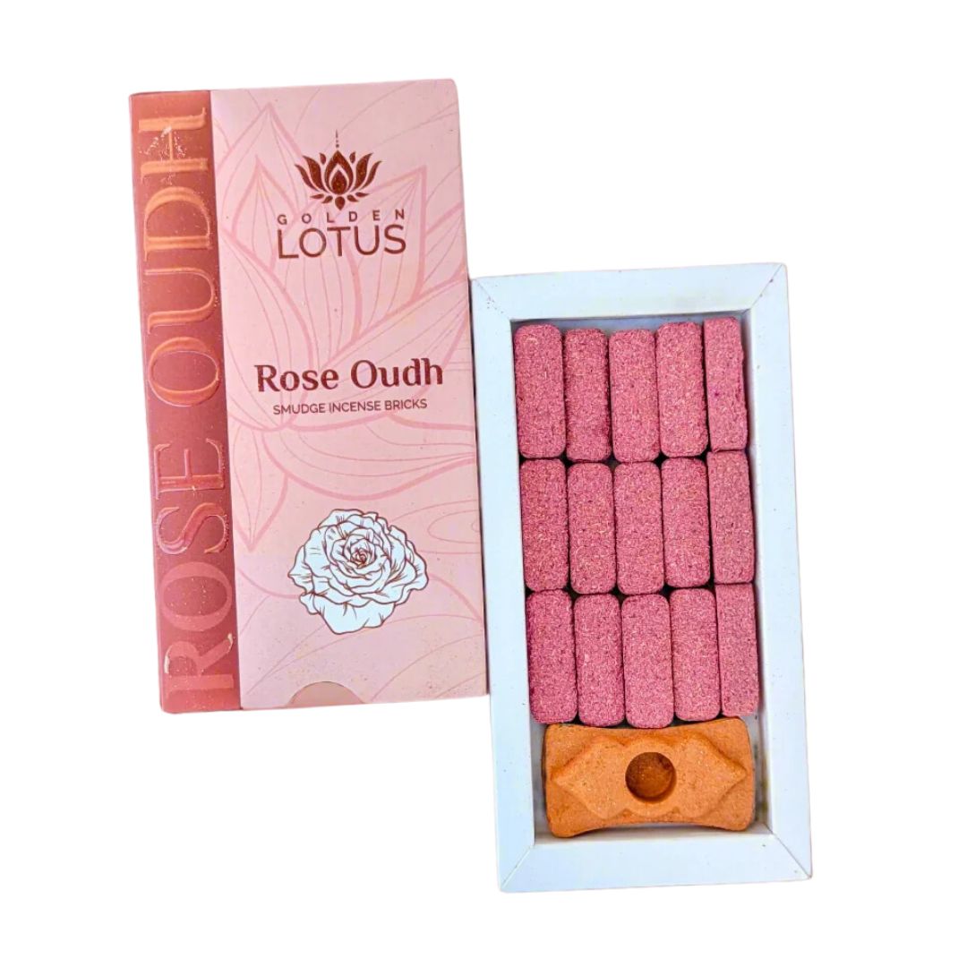 Golden Lotus – Brick Incense | ose Oudh