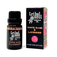 Tribal Soul White Sage and Lavender aromatic oil bottle 10ml