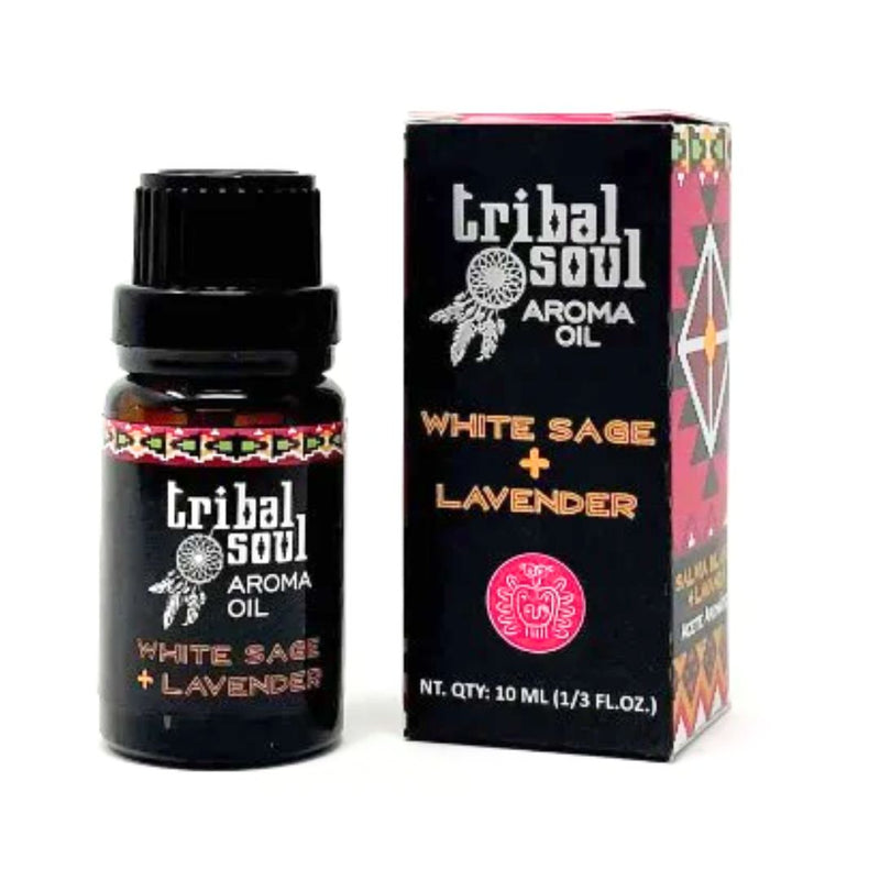 Tribal Soul White Sage and Lavender aromatic oil bottle 10ml