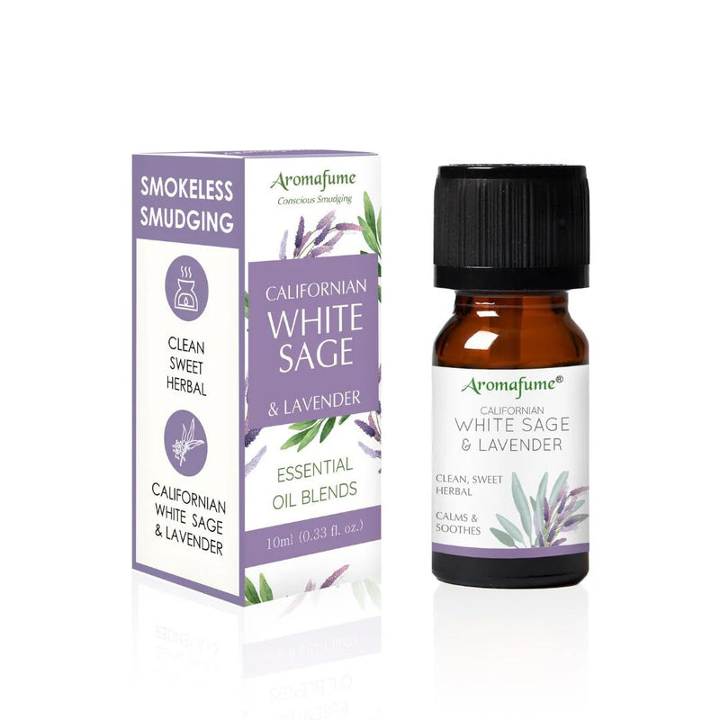White Sage and Lavender diffuser oil bottle 10ml