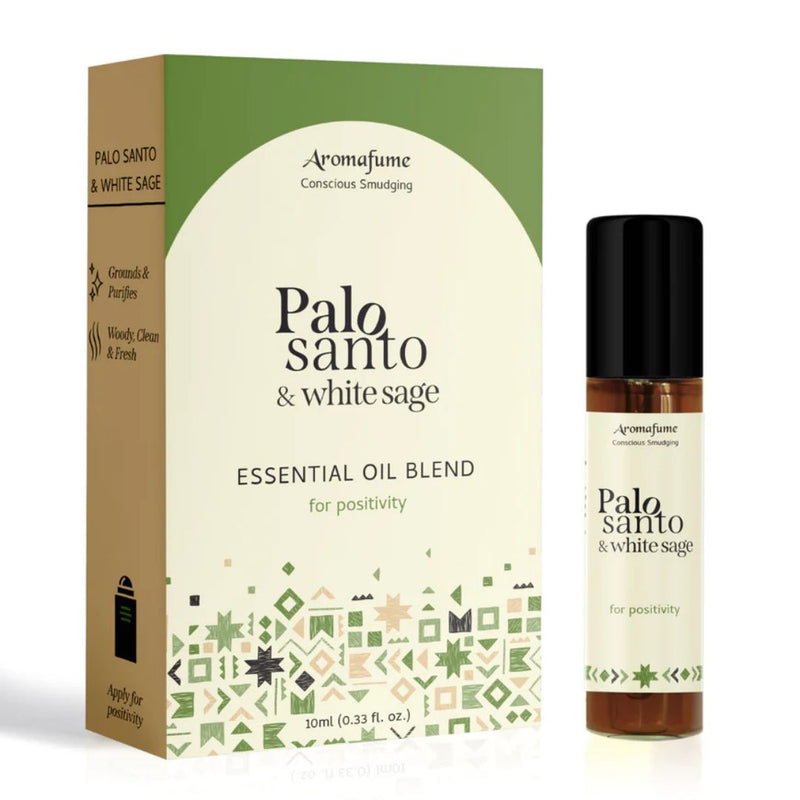 Aromafume Palo Santo & White Sage roll-on bottle