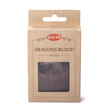 HEM Dragons Blood resin packaging on a white background