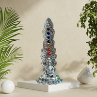 Metal Buddha 7 Chakra Incense Holder