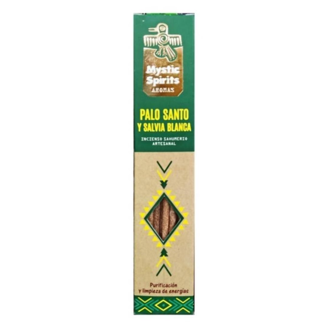 Pack of Palo Santo and White Sage incense wands