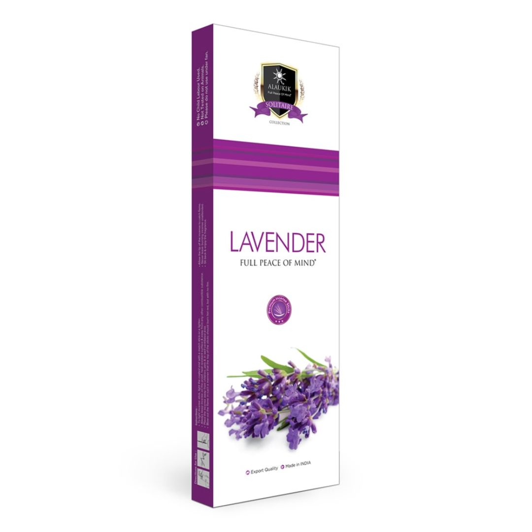 Box of Alaukik Lavender incense sticks