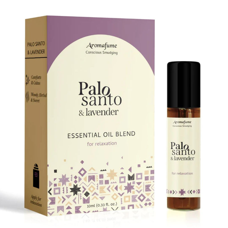 Aromafume Palo Santo & Lavender roll-on bottle