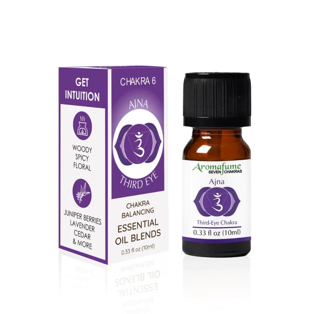 Aromafume Ajna essential oil diffuser blend bottle