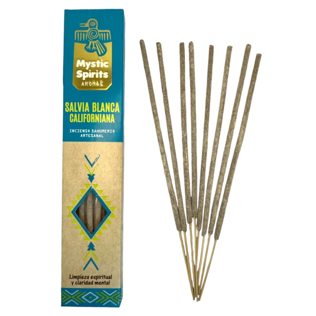 Pack of Mystic Spirits White Sage incense sticks
