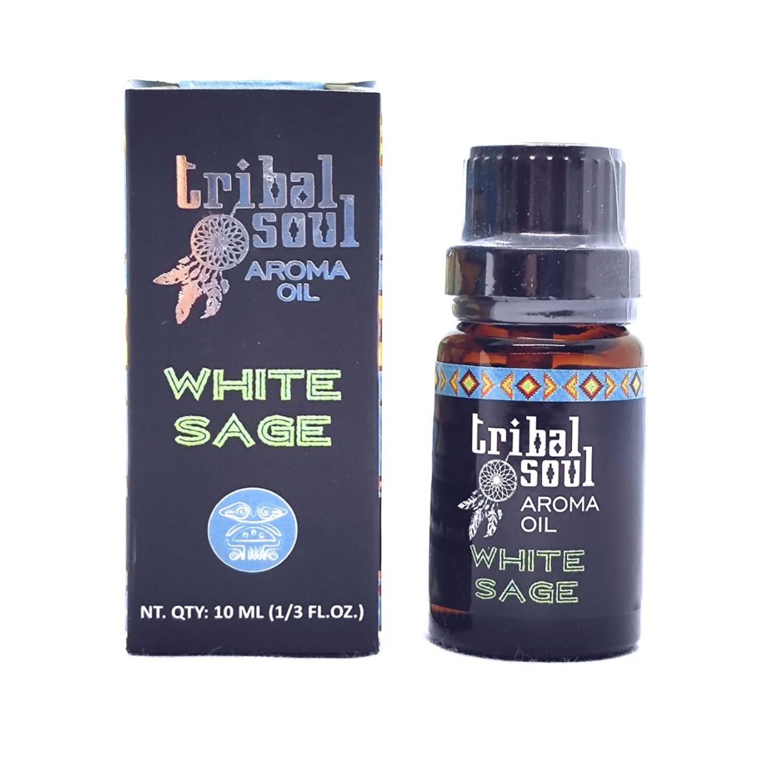 Tribal Soul White Sage Aromatic Oil 10ml bottle