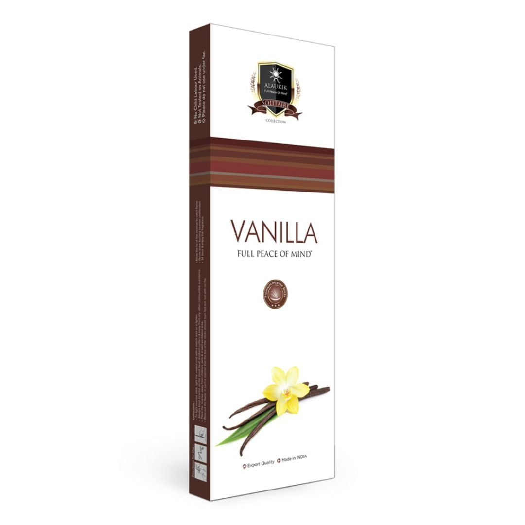 Box of Alaukik Vanilla incense sticks