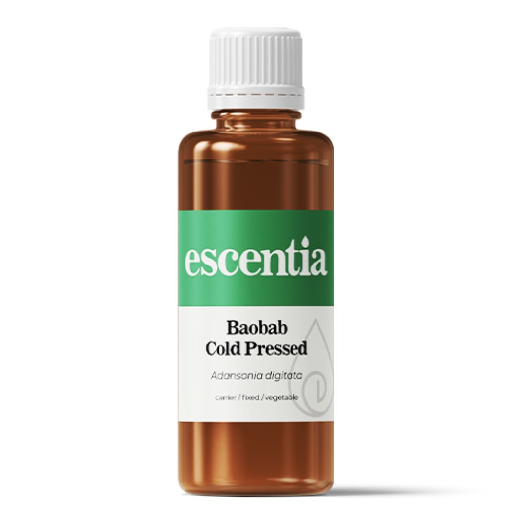 Escentia Baobab Cold Pressed Carrier Oil bottle