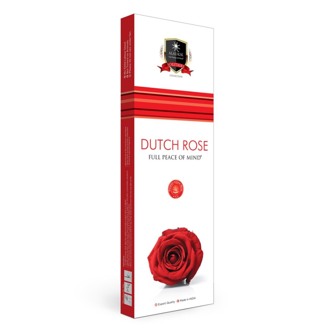Alaukik Dutch Rose incense sticks in 90g pack