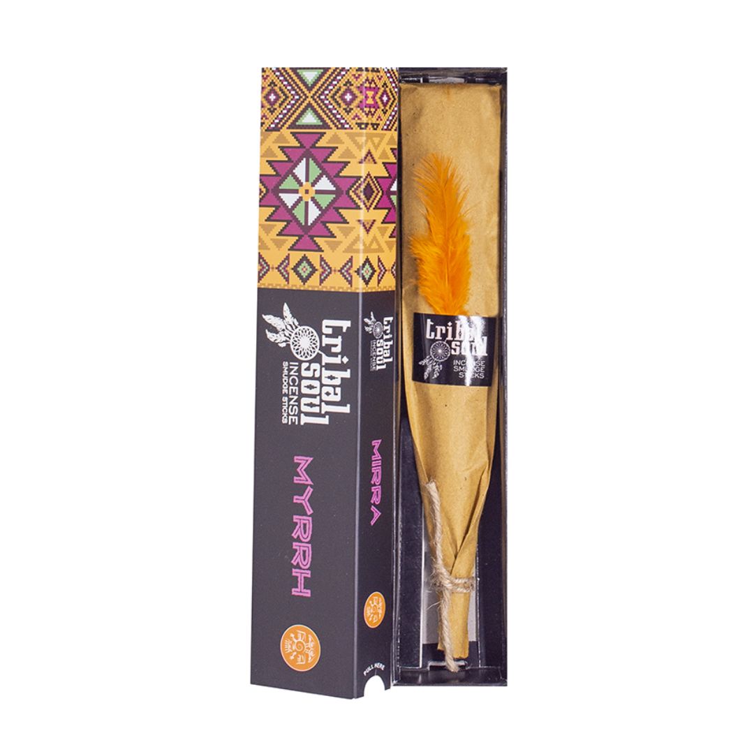 Box of Tribal Soul myrrh incense sticks
