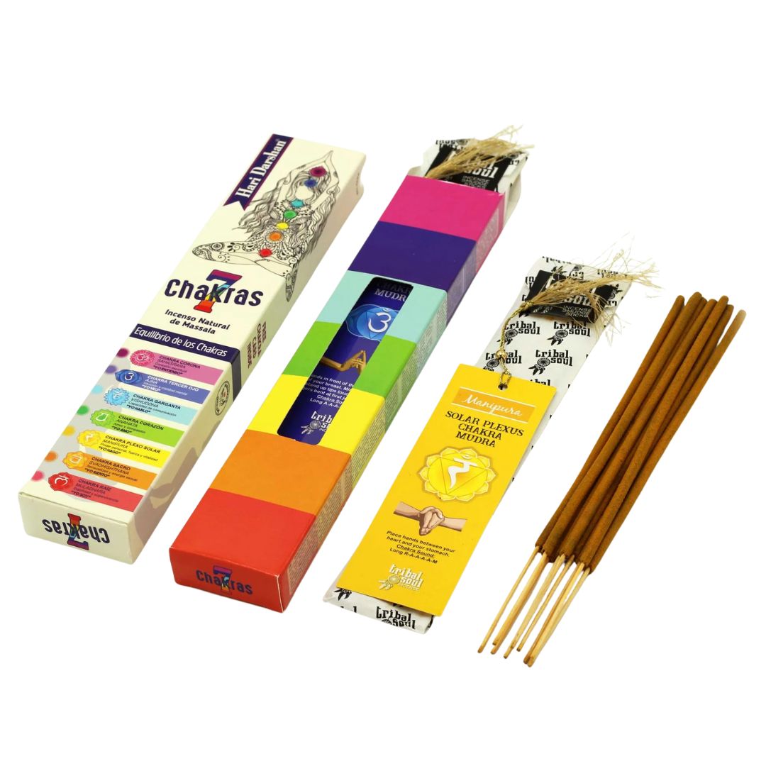 Hari Darshan 7 Chakras Tribal Soul incense pack