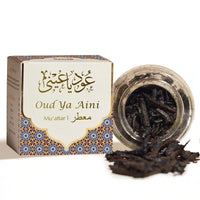 Oud Ya Aini Muattar – Premium Incense Sticks & Oud Muattar (40 g Jar)