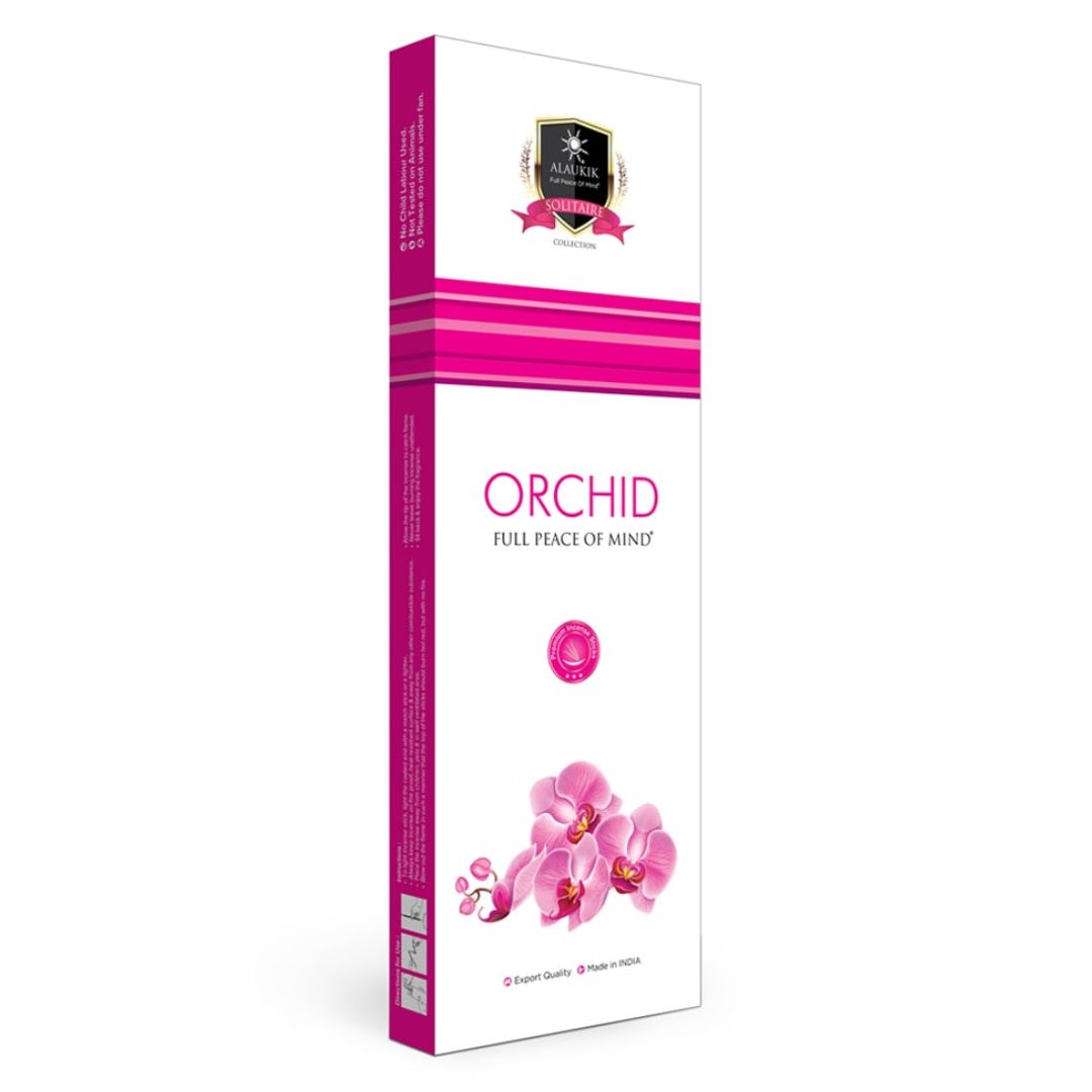 Alaukik Orchid incense sticks bundle in packet