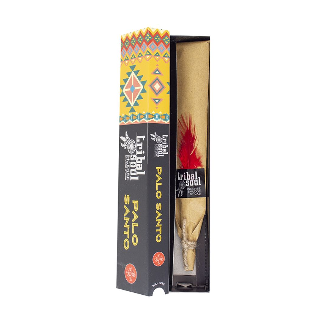 Box of Tribal Soul Palo Santo incense sticks