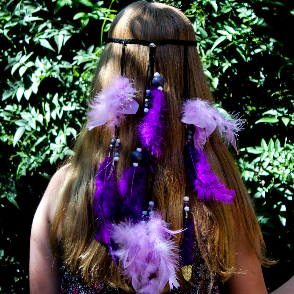 Feathered Headband