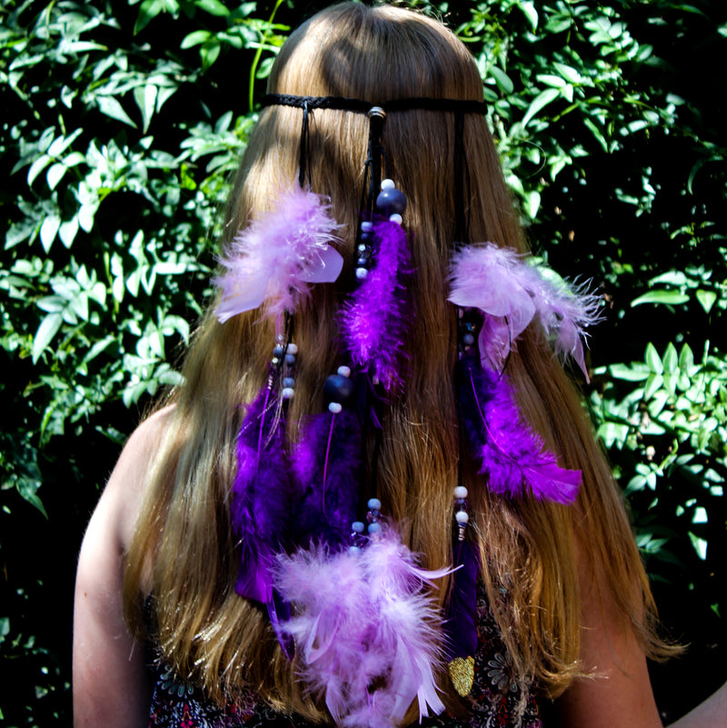 Feathered Headband