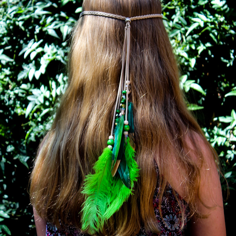 Feathered Headband