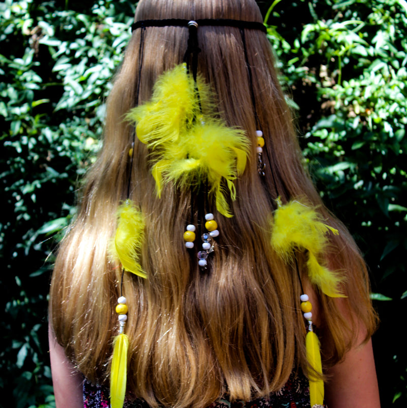 Feathered Headband