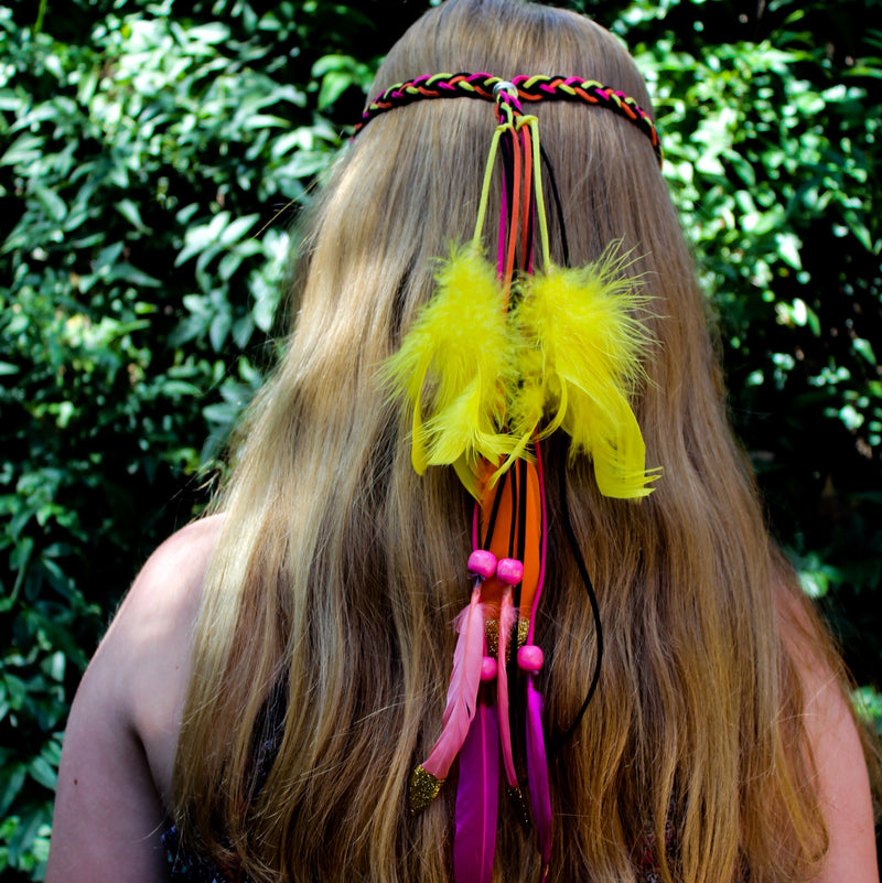 Feathered Headband