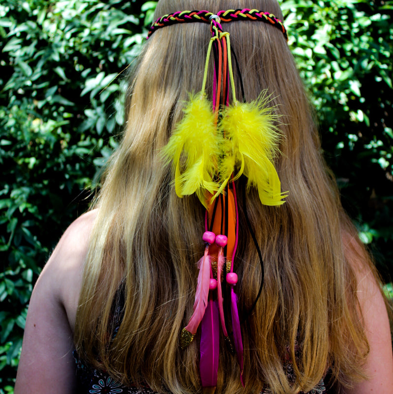 Feathered Headband