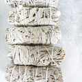 Hand-Wrapped White Sage Smudge Stick - Small, Powerful Energy Cleanser