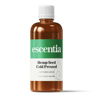 Escentia Hemp Seed Cold Pressed Carrier Oil