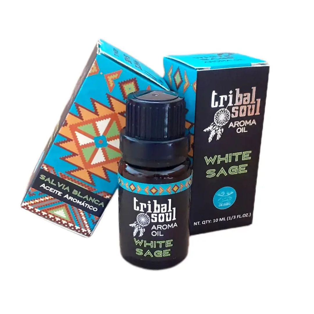 Tribal Soul White Sage Aromatic Oil 10ml bottle