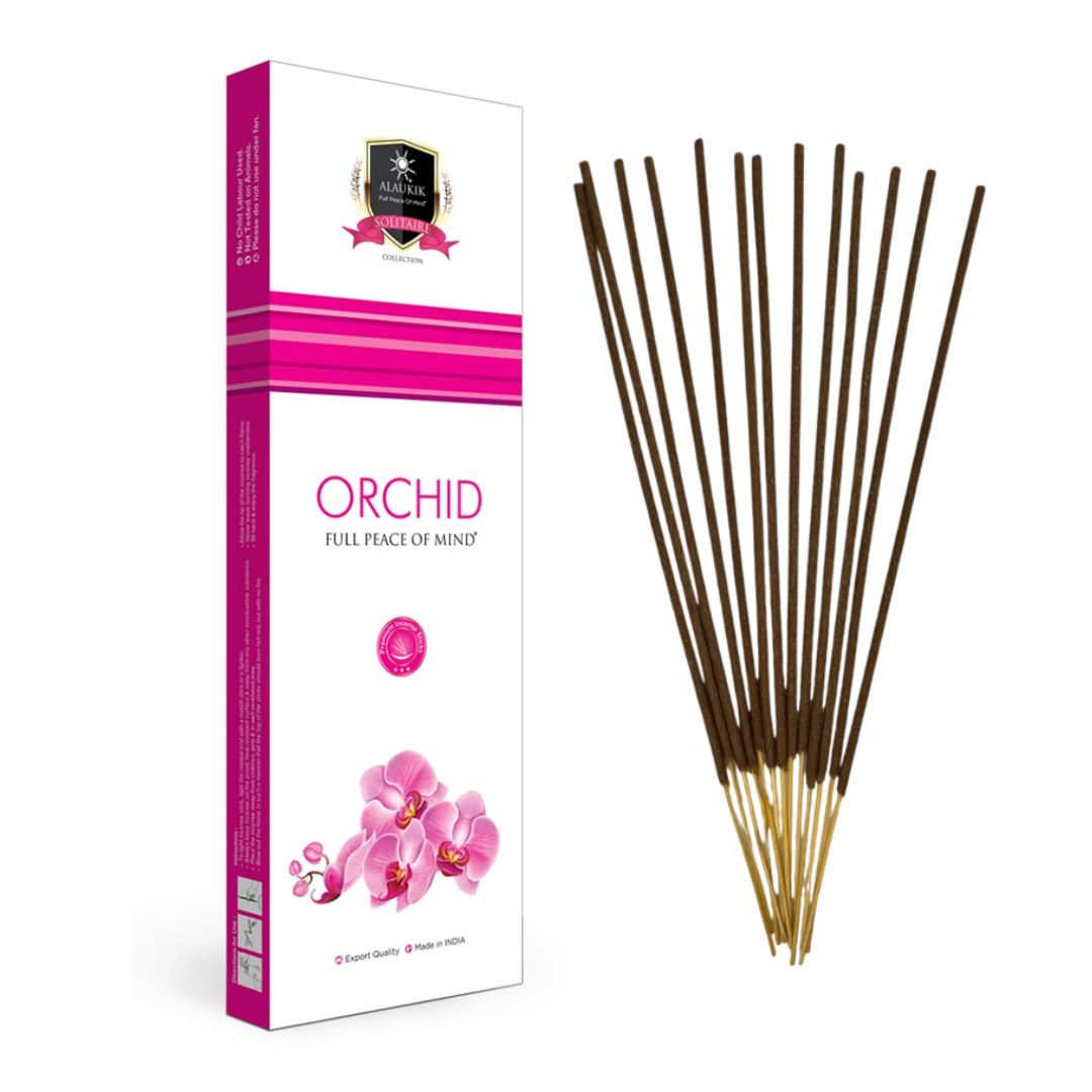 Alaukik Orchid incense sticks bundle in packet