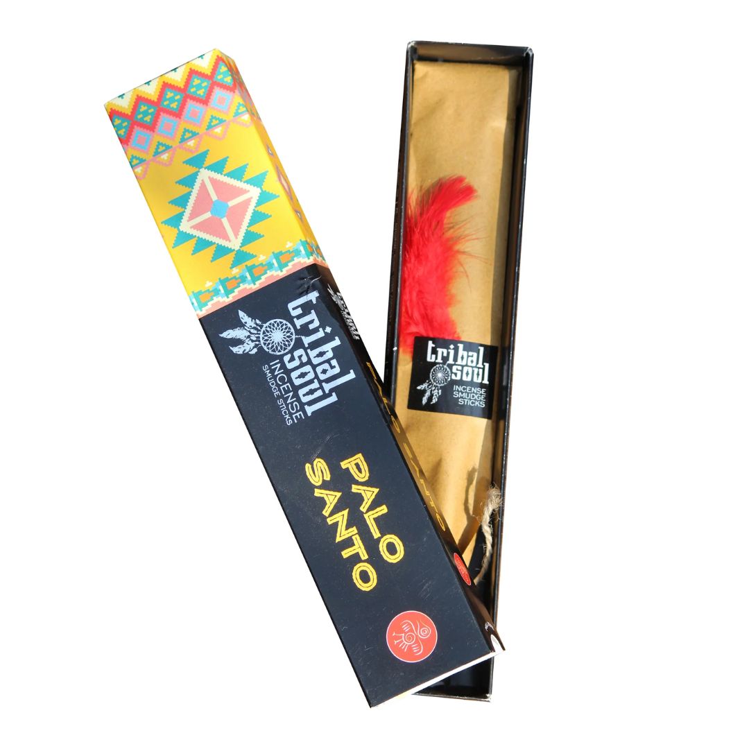 Box of Tribal Soul Palo Santo incense sticks