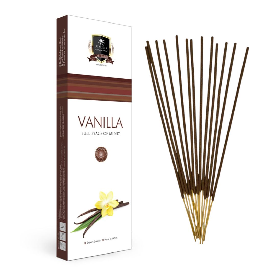 Box of Alaukik Vanilla incense sticks