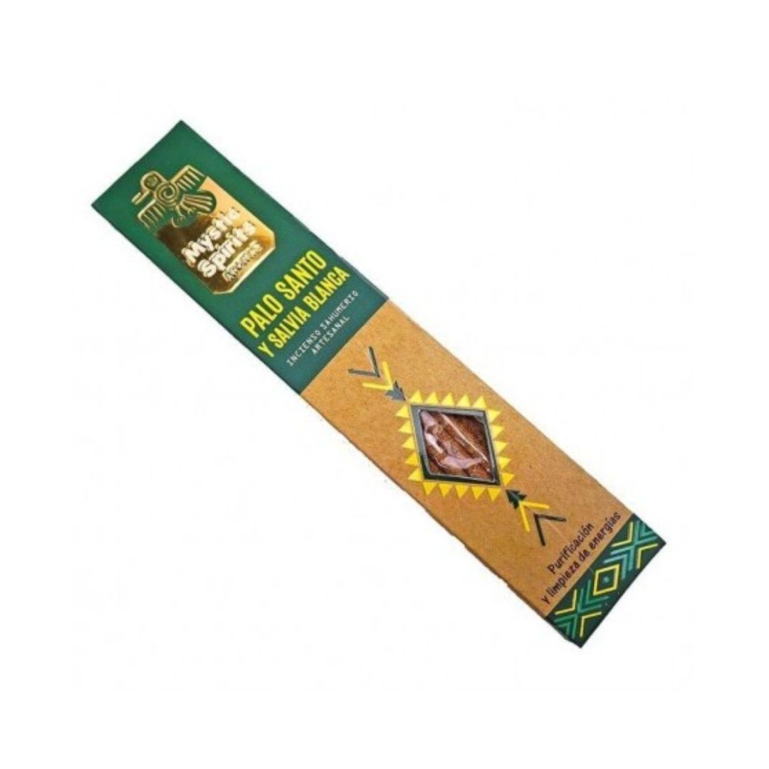 Pack of Palo Santo and White Sage incense wands