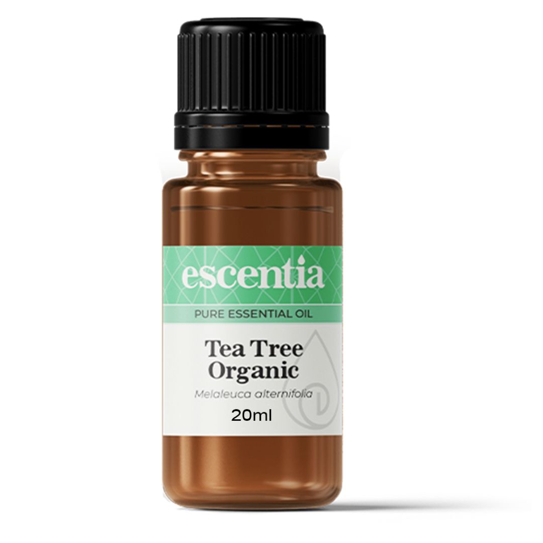 Escentia Tea Tree Organic Essential Oil bottle