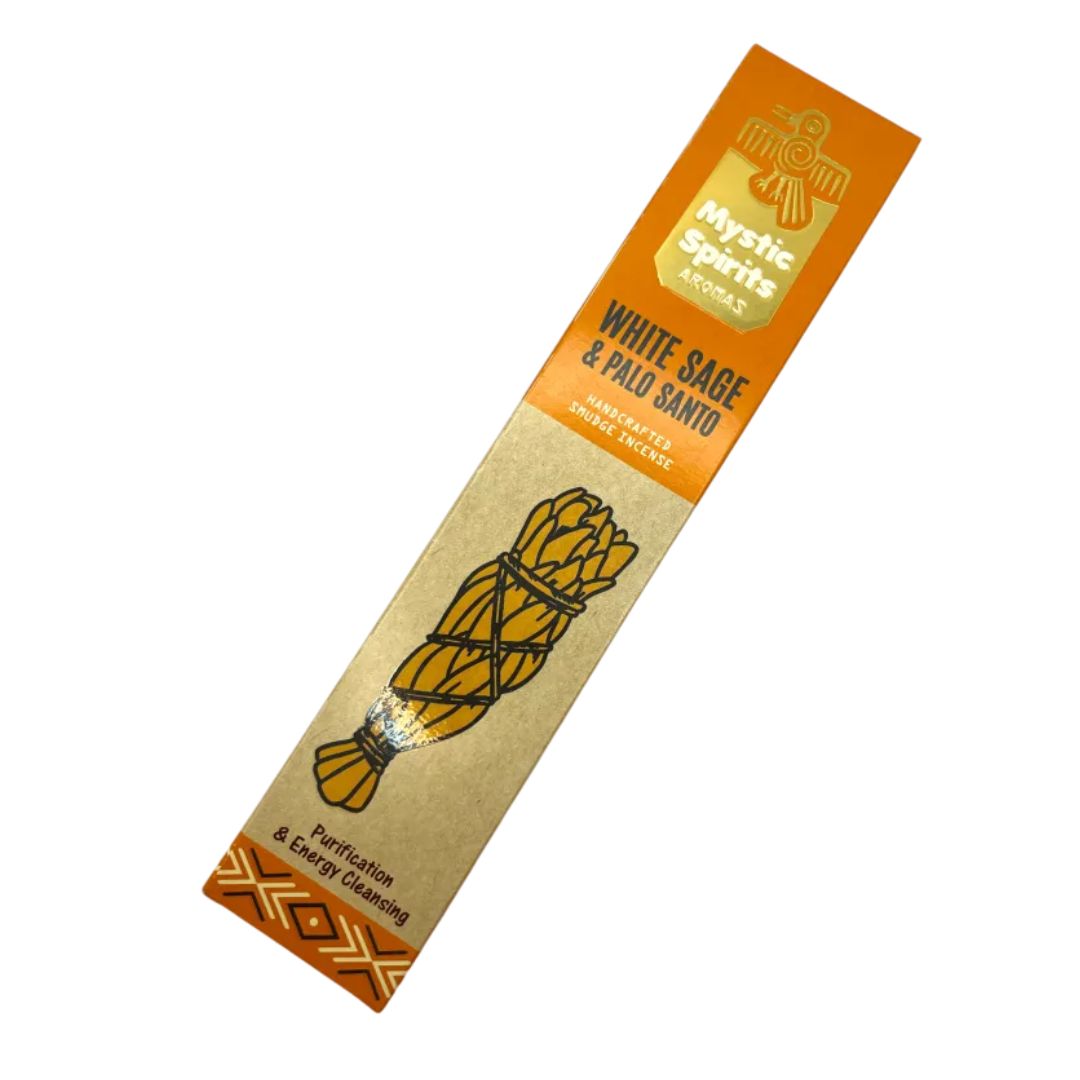 Mystic Spirits White Sage and Palo Santo incense pack