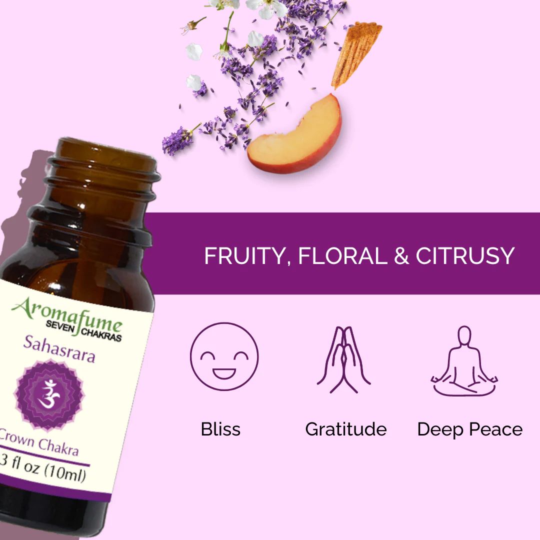Aromafume Sahasrara diffuser oil 10ml bottle