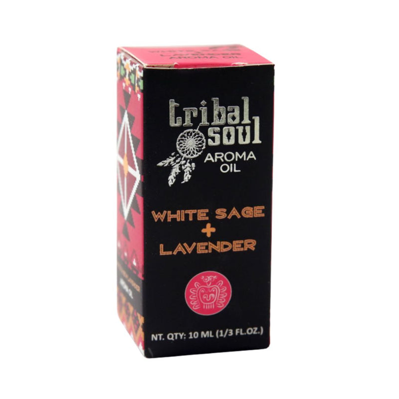 Tribal Soul White Sage and Lavender aromatic oil bottle 10ml
