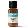 Escentia Peppermint Organic Essential Oil bottle