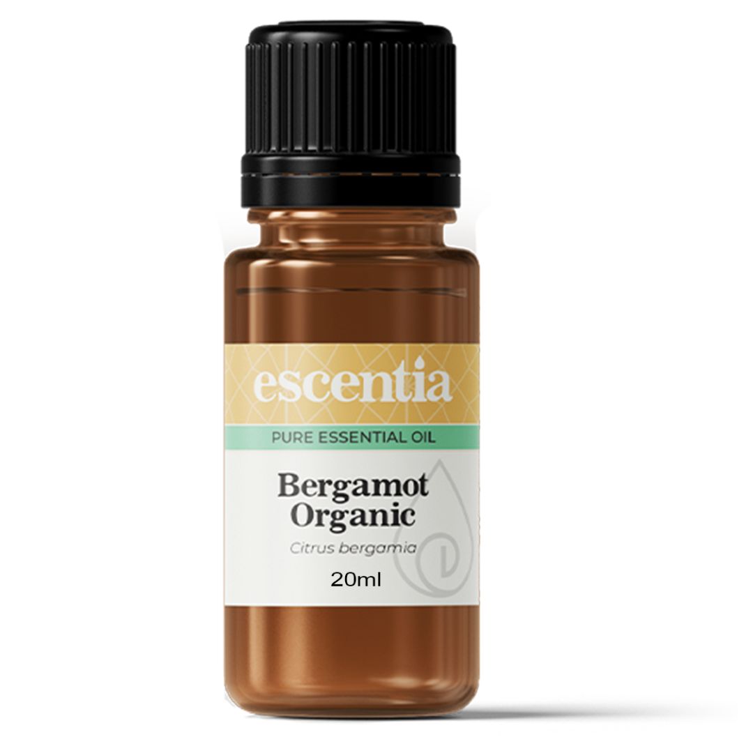 Escentia Bergamot Organic Essential Oil bottle
