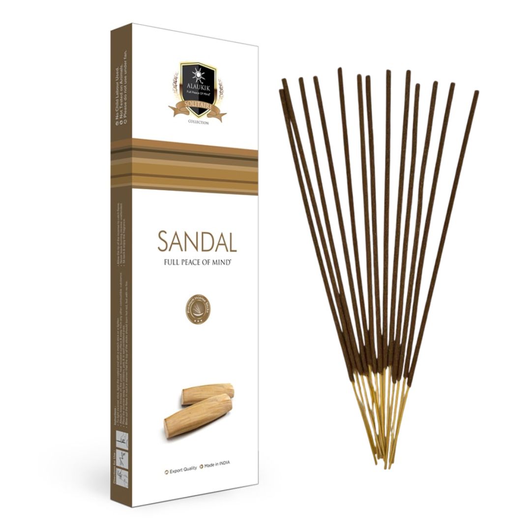 Box of Alaukik Sandal incense sticks 90g