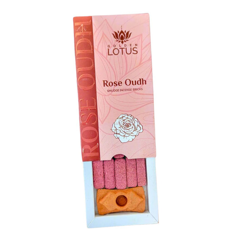 Golden Lotus – Brick Incense | ose Oudh