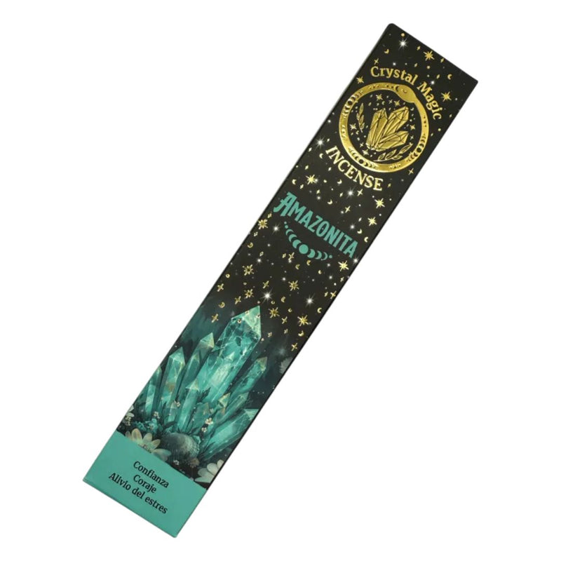 Crystal Magic Amazonite Tribal Soul Crystal Incense