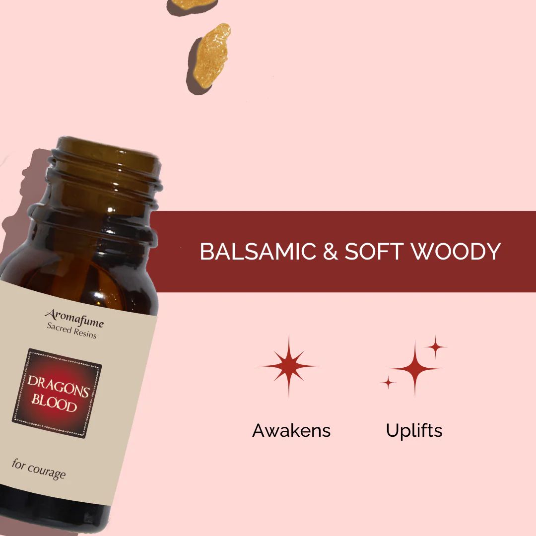 Dragon’s Blood essential oil bottle 10ml with packaging