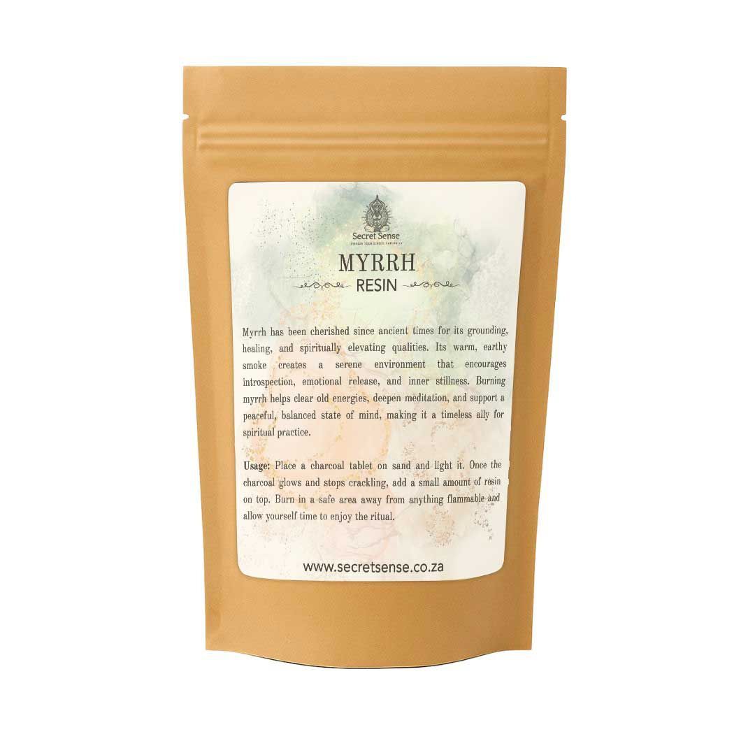 Secret Sense Natural Myrrh Resin Incense (60g)