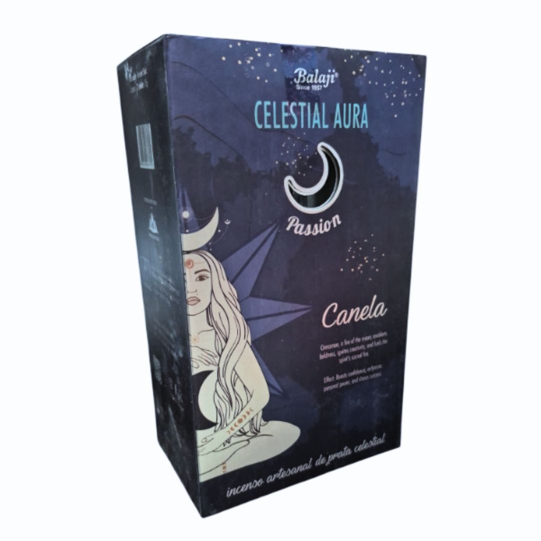 Balaji Celestial Aura Passion Cinnamon incense pack