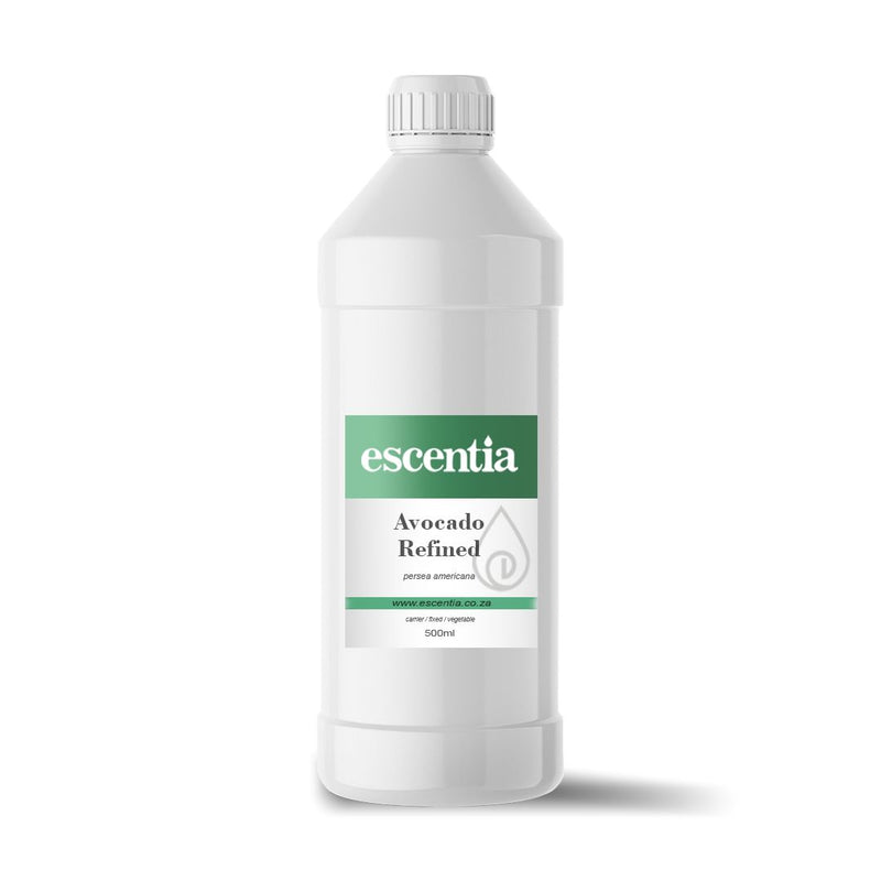 Escentia Avocado Refined Carrier Oil bottle