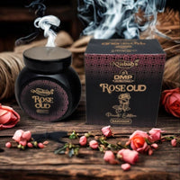MISBAH Bakhoor Rose Oud – Handcrafted Incense Wood Chips (40g)