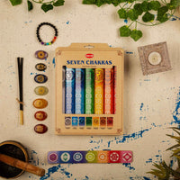 HEM 7 Chakra Incense Sticks Gift Pack | Balance & Harmony for Meditation and Yoga