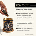 Aromafume Success & Prosperity Manifestation Oil bottle front view